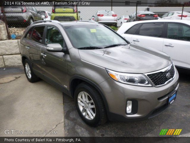 2014 Kia Sorento LX AWD in Titanium Silver