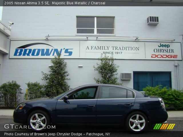 2005 Nissan Altima 3.5 SE in Majestic Blue Metallic