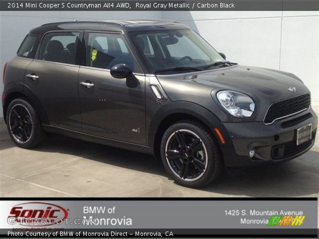 2014 Mini Cooper S Countryman All4 AWD in Royal Gray Metallic