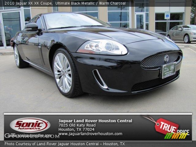 2010 Jaguar XK XK Coupe in Ultimate Black Metallic