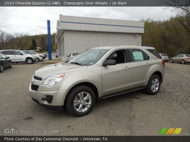 2014 Chevrolet Equinox LS AWD in Champagne Silver Metallic