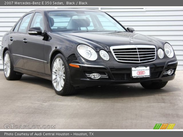 2007 Mercedes-Benz E 350 Sedan in Black