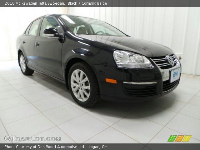 2010 Volkswagen Jetta SE Sedan in Black