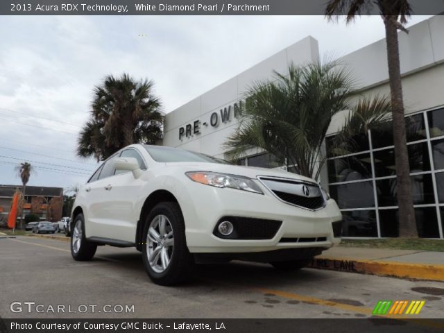 2013 Acura RDX Technology in White Diamond Pearl
