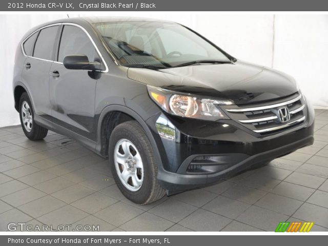 2012 Honda CR-V LX in Crystal Black Pearl