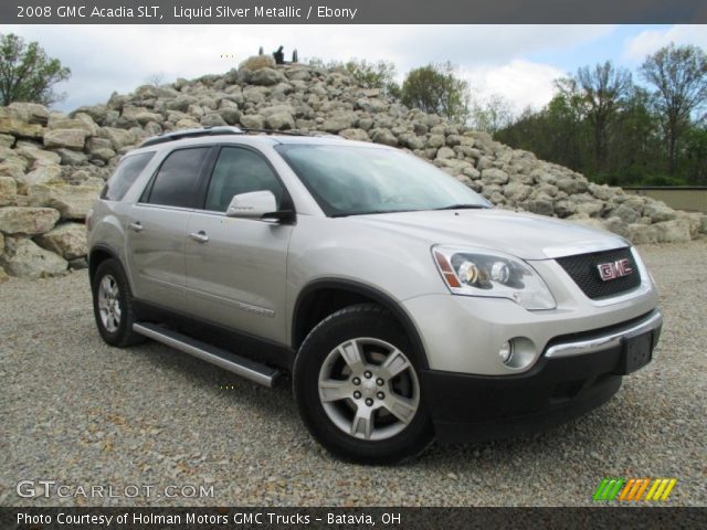 2008 GMC Acadia SLT in Liquid Silver Metallic