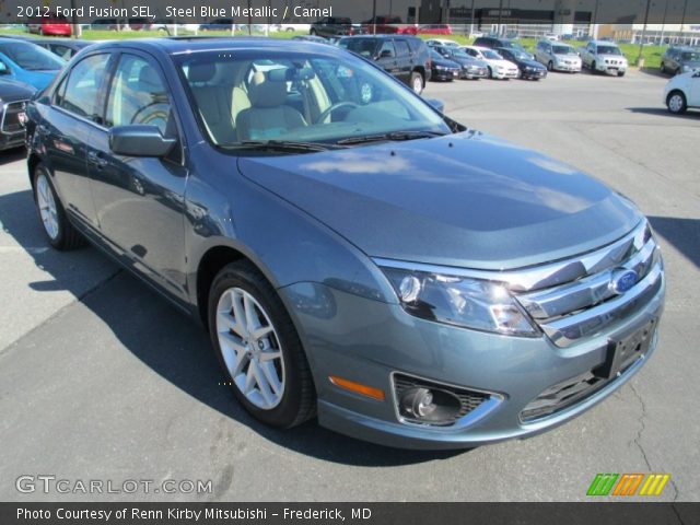 2012 Ford Fusion SEL in Steel Blue Metallic