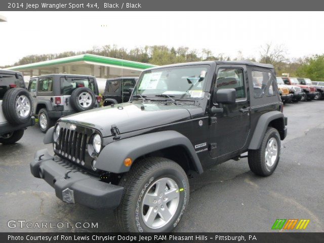 2014 Jeep Wrangler Sport 4x4 in Black