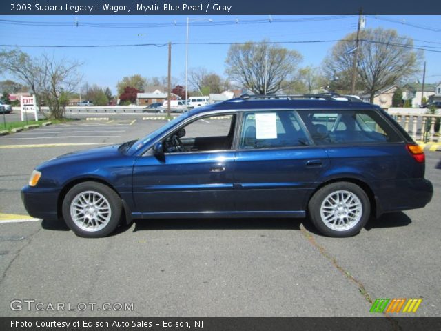 2003 Subaru Legacy L Wagon in Mystic Blue Pearl