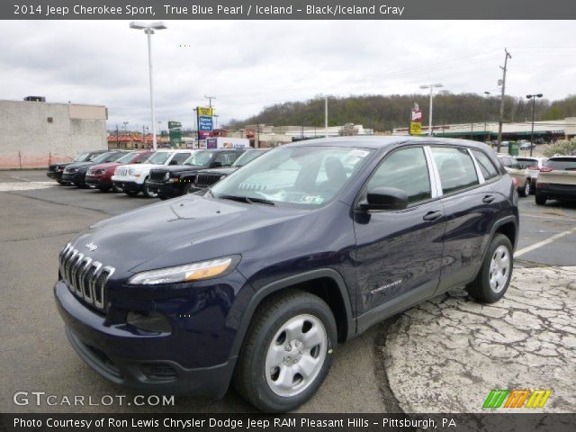 2014 Jeep Cherokee Sport in True Blue Pearl
