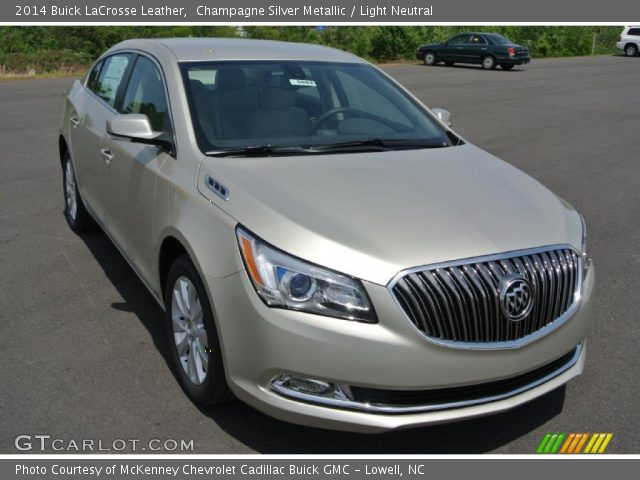 2014 Buick LaCrosse Leather in Champagne Silver Metallic