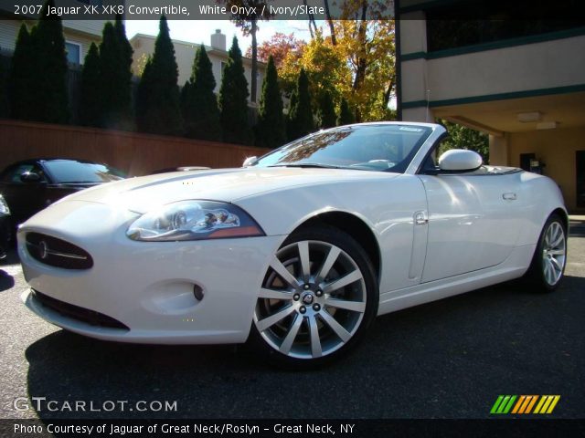 2007 Jaguar XK XK8 Convertible in White Onyx