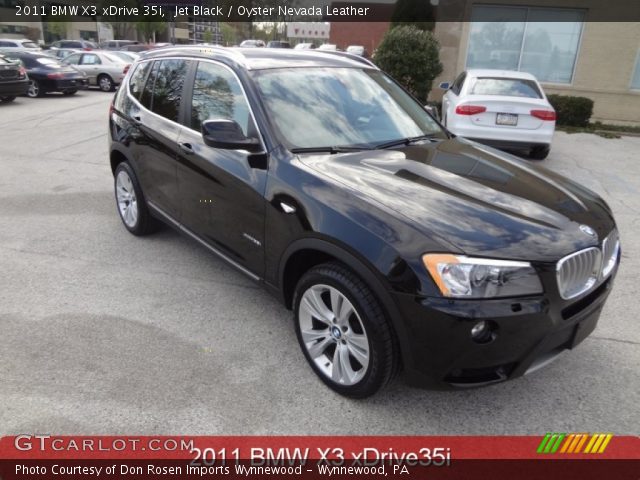 2011 BMW X3 xDrive 35i in Jet Black