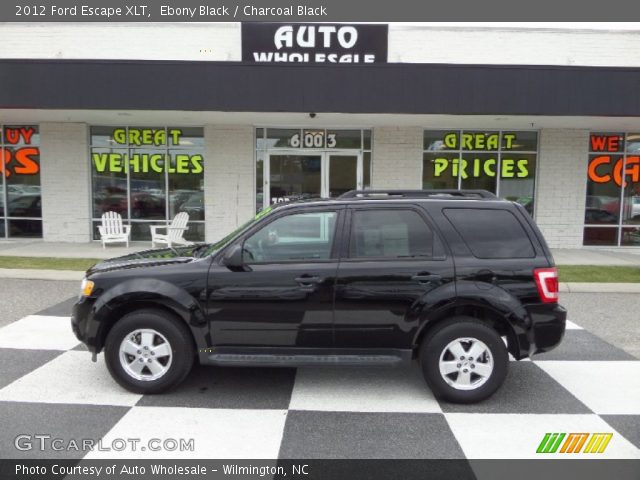 2012 Ford Escape XLT in Ebony Black