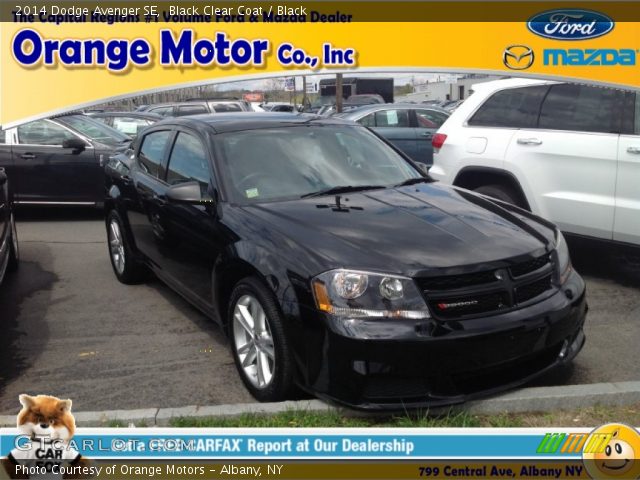 2014 Dodge Avenger SE in Black Clear Coat