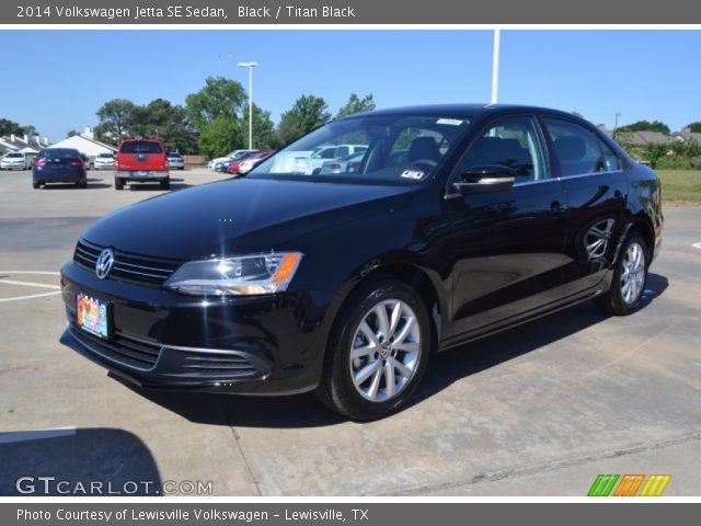 2014 Volkswagen Jetta SE Sedan in Black