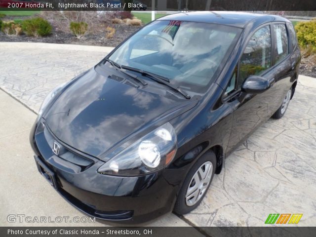2007 Honda Fit  in Nighthawk Black Pearl