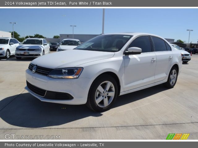 2014 Volkswagen Jetta TDI Sedan in Pure White