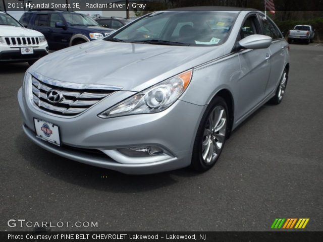 2011 Hyundai Sonata SE in Radiant Silver