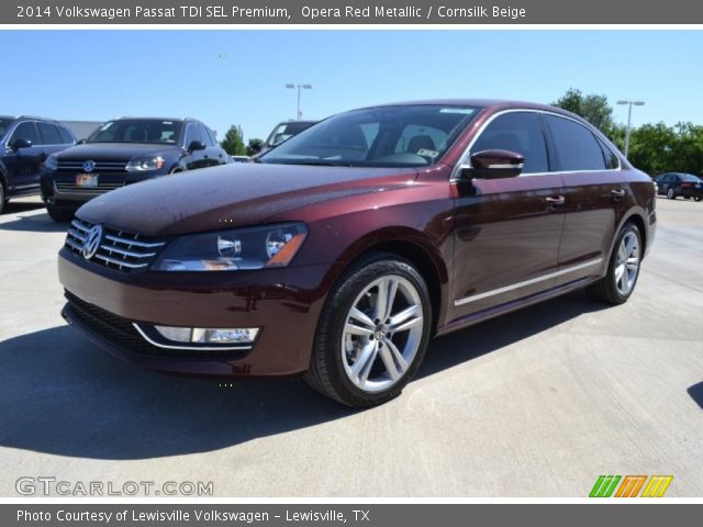 2014 Volkswagen Passat TDI SEL Premium in Opera Red Metallic