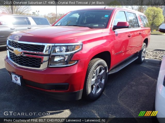 2015 Chevrolet Suburban LT 4WD in Crystal Red Tintcoat