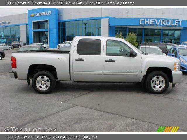 2010 Chevrolet Silverado 1500 XFE Crew Cab in Sheer Silver Metallic