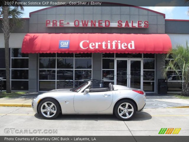 2007 Pontiac Solstice GXP Roadster in Cool Silver