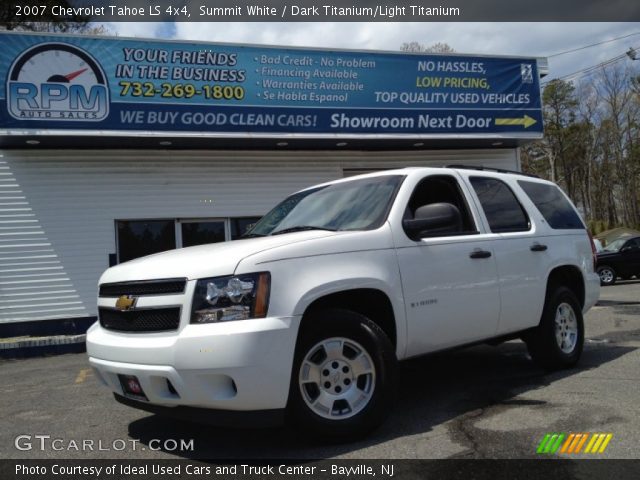 2007 Chevrolet Tahoe LS 4x4 in Summit White