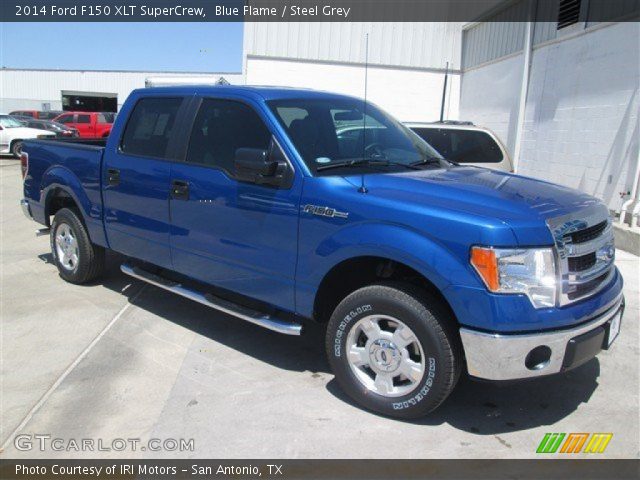 2014 Ford F150 XLT SuperCrew in Blue Flame