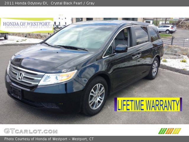 2011 Honda Odyssey EX in Crystal Black Pearl