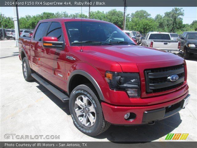 2014 Ford F150 FX4 SuperCrew 4x4 in Ruby Red