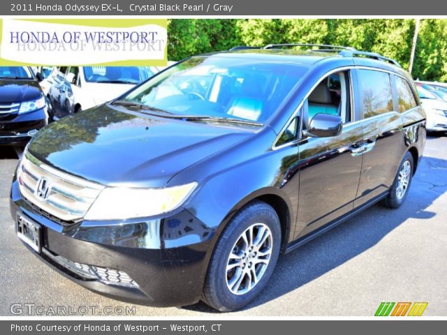 2011 Honda Odyssey EX-L in Crystal Black Pearl