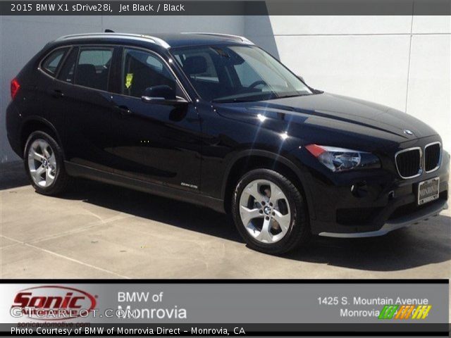 2015 BMW X1 sDrive28i in Jet Black