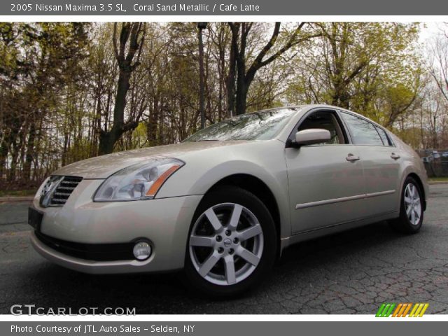 2005 Nissan Maxima 3.5 SL in Coral Sand Metallic