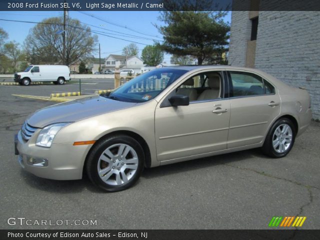 2008 Ford Fusion SEL V6 in Light Sage Metallic