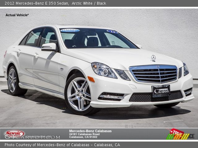 2012 Mercedes-Benz E 350 Sedan in Arctic White