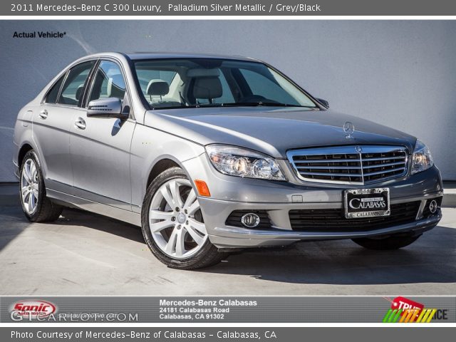 2011 Mercedes-Benz C 300 Luxury in Palladium Silver Metallic
