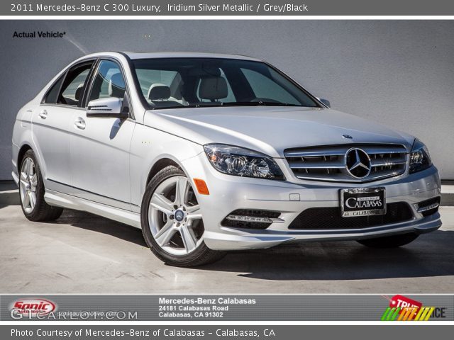 2011 Mercedes-Benz C 300 Luxury in Iridium Silver Metallic
