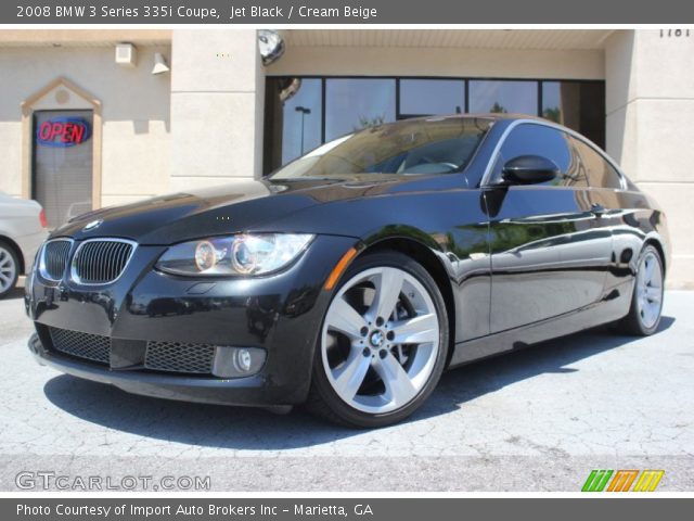 2008 BMW 3 Series 335i Coupe in Jet Black