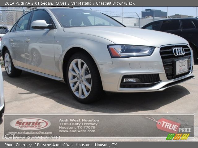 2014 Audi A4 2.0T Sedan in Cuvee Silver Metallic