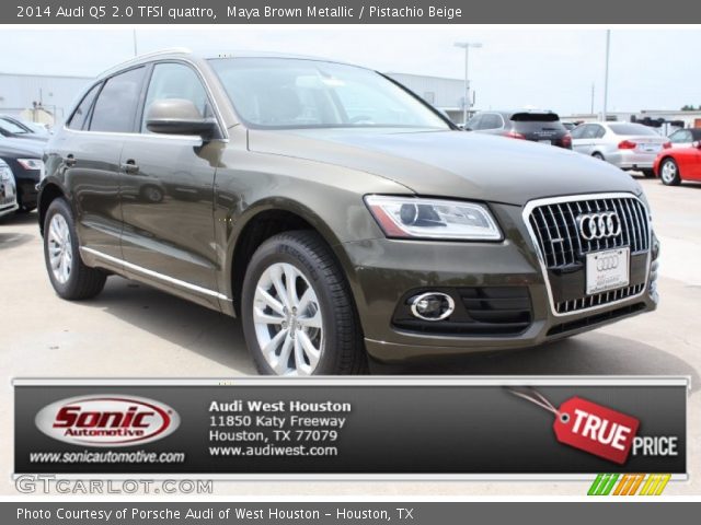2014 Audi Q5 2.0 TFSI quattro in Maya Brown Metallic