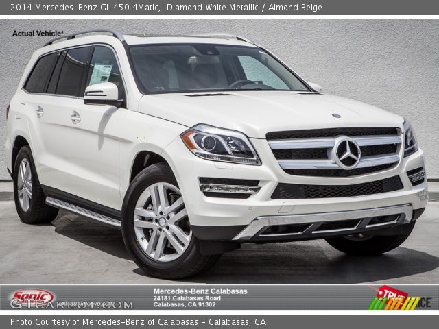 2014 Mercedes-Benz GL 450 4Matic in Diamond White Metallic