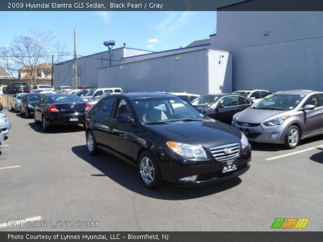 2009 Hyundai Elantra GLS Sedan in Black Pearl