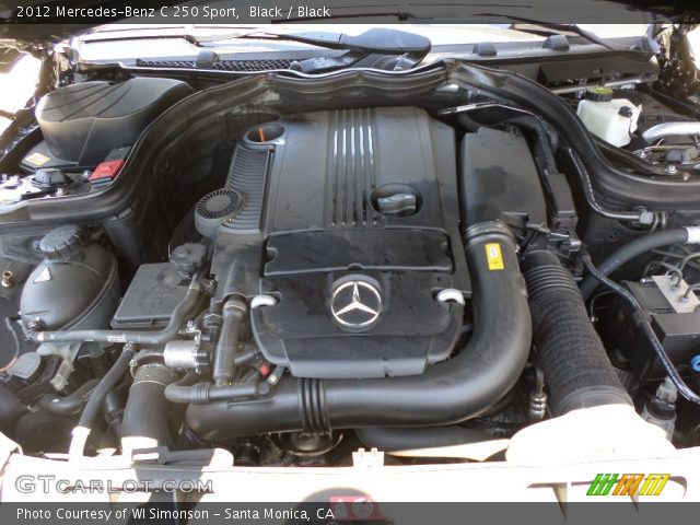 2012 Mercedes-Benz C 250 Sport in Black
