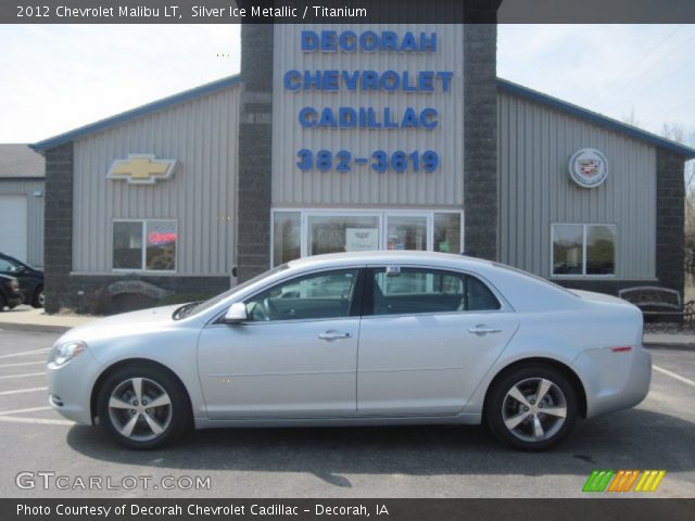 2012 Chevrolet Malibu LT in Silver Ice Metallic