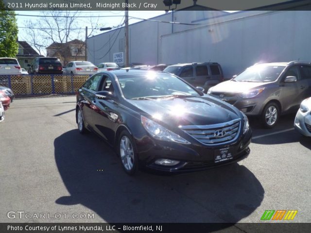 2011 Hyundai Sonata Limited in Midnight Black