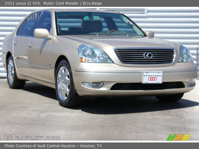 2001 Lexus LS 430 in Mystic Gold Metallic