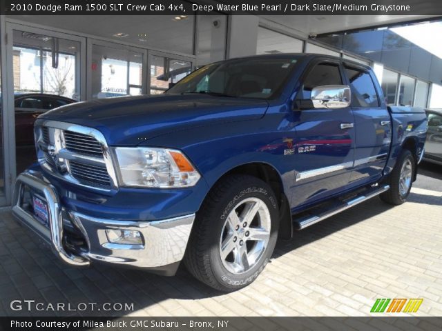 2010 Dodge Ram 1500 SLT Crew Cab 4x4 in Deep Water Blue Pearl