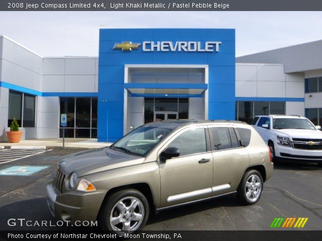 2008 Jeep Compass Limited 4x4 in Light Khaki Metallic