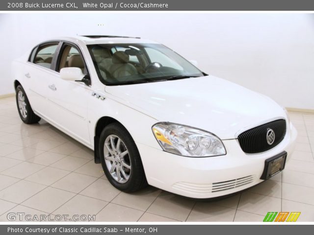 2008 Buick Lucerne CXL in White Opal